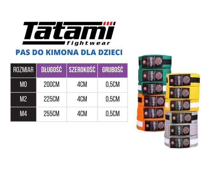 pas do BJJ dla Dzieci Tatami M2 Żółty 3/3