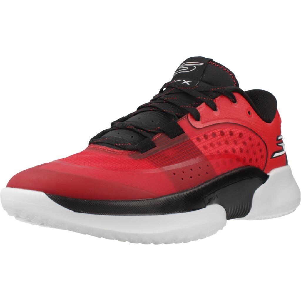 Kapcie SKECHERS SKX RESAGRIP Czerwony