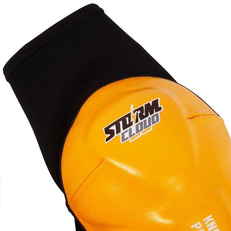 Ochraniacze Na Kolana MMA StormCloud Combat Żółte M 7/7