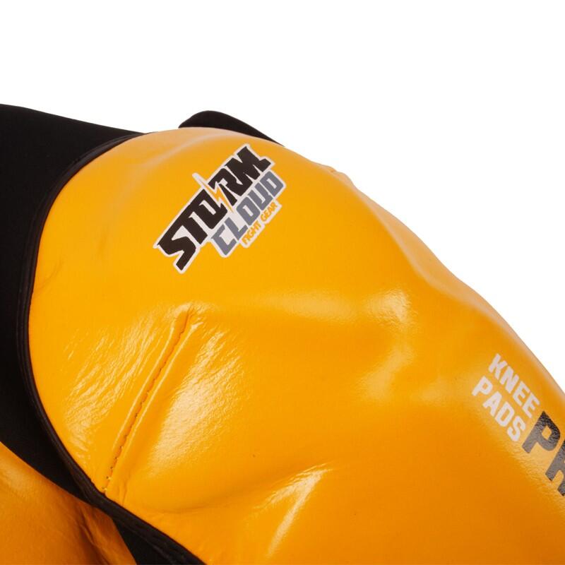 Ochraniacze Na Kolana MMA StormCloud Combat Żółte M 5/7