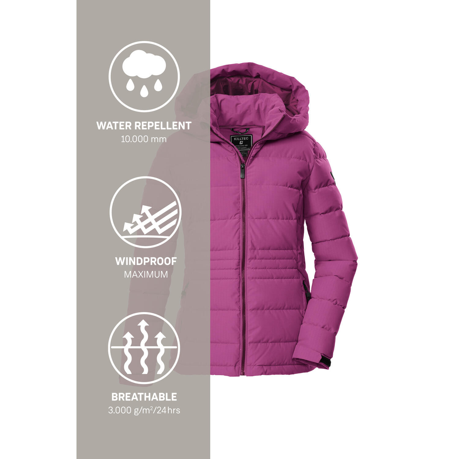 Damen Steppjacke KOW 10 WMN QLTD JCKT 6/6