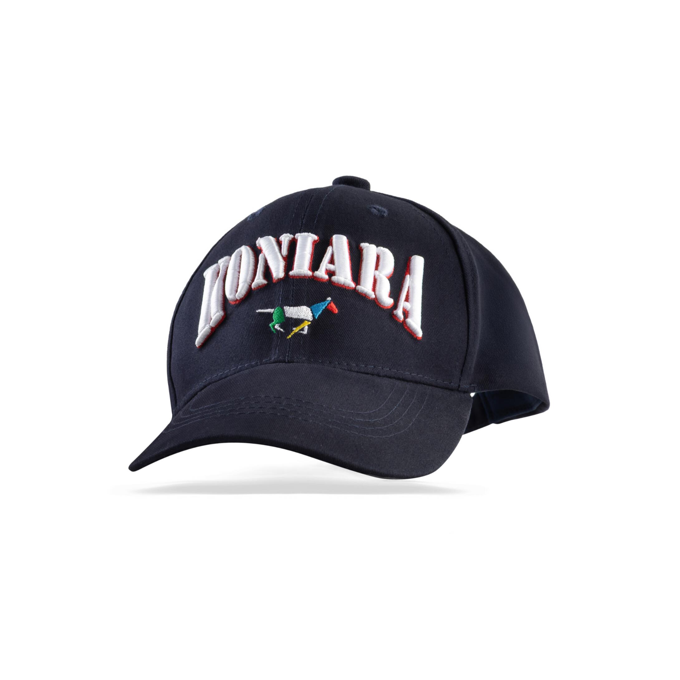 Czapka jeździecka z daszkiem GALOP WEAR Koniara Navy Edition