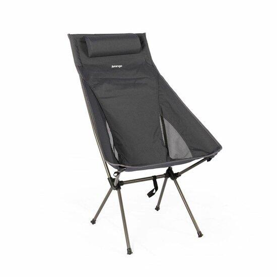 Vango - Micro Tall Recline Chair - Siège Pliant - Noir - Decathlon