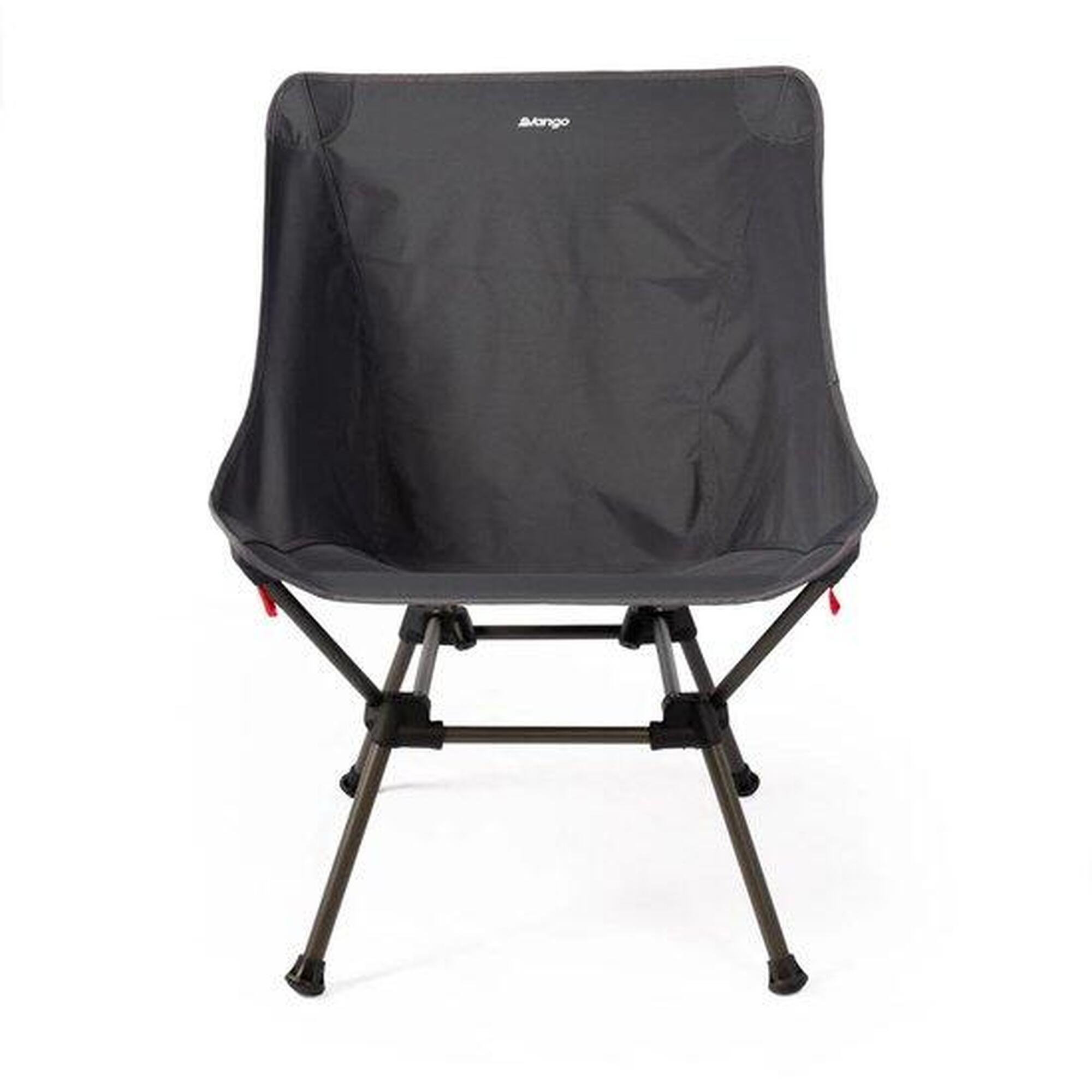 Vango - Chaise Micro Lux - India Ink - Siège Pliant - Noir - Decathlon