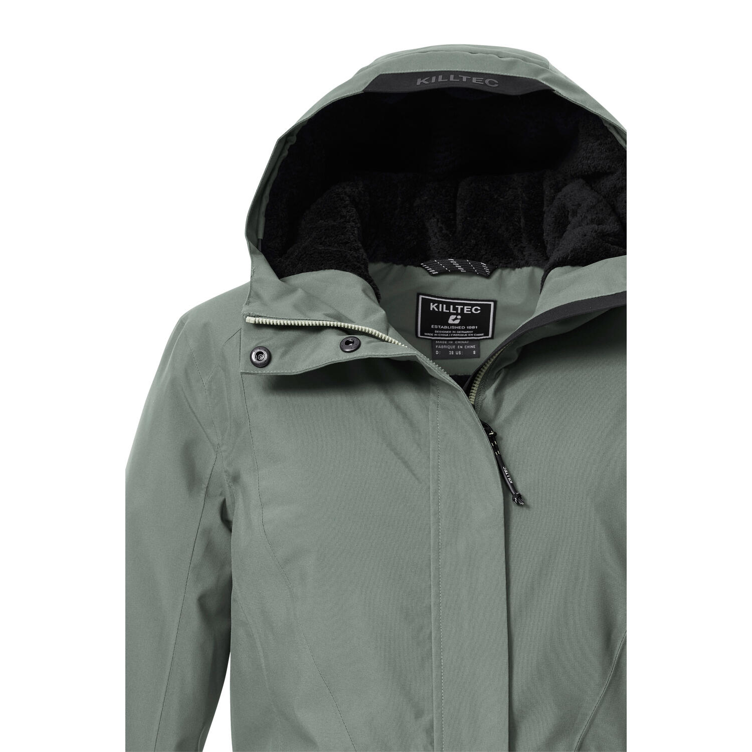 Regenjacke mit Kapuze für Damen Killtec Kow 19 3/6