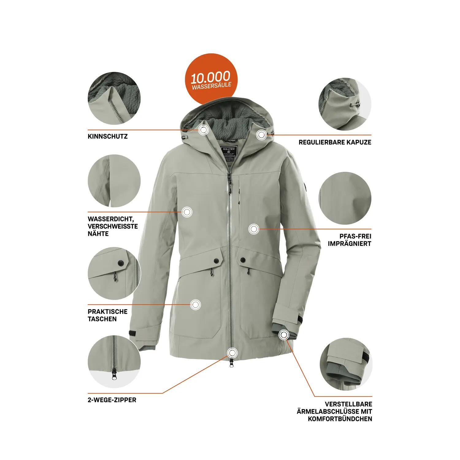 Damen Parka KOW 16 WMN PRK 6/7
