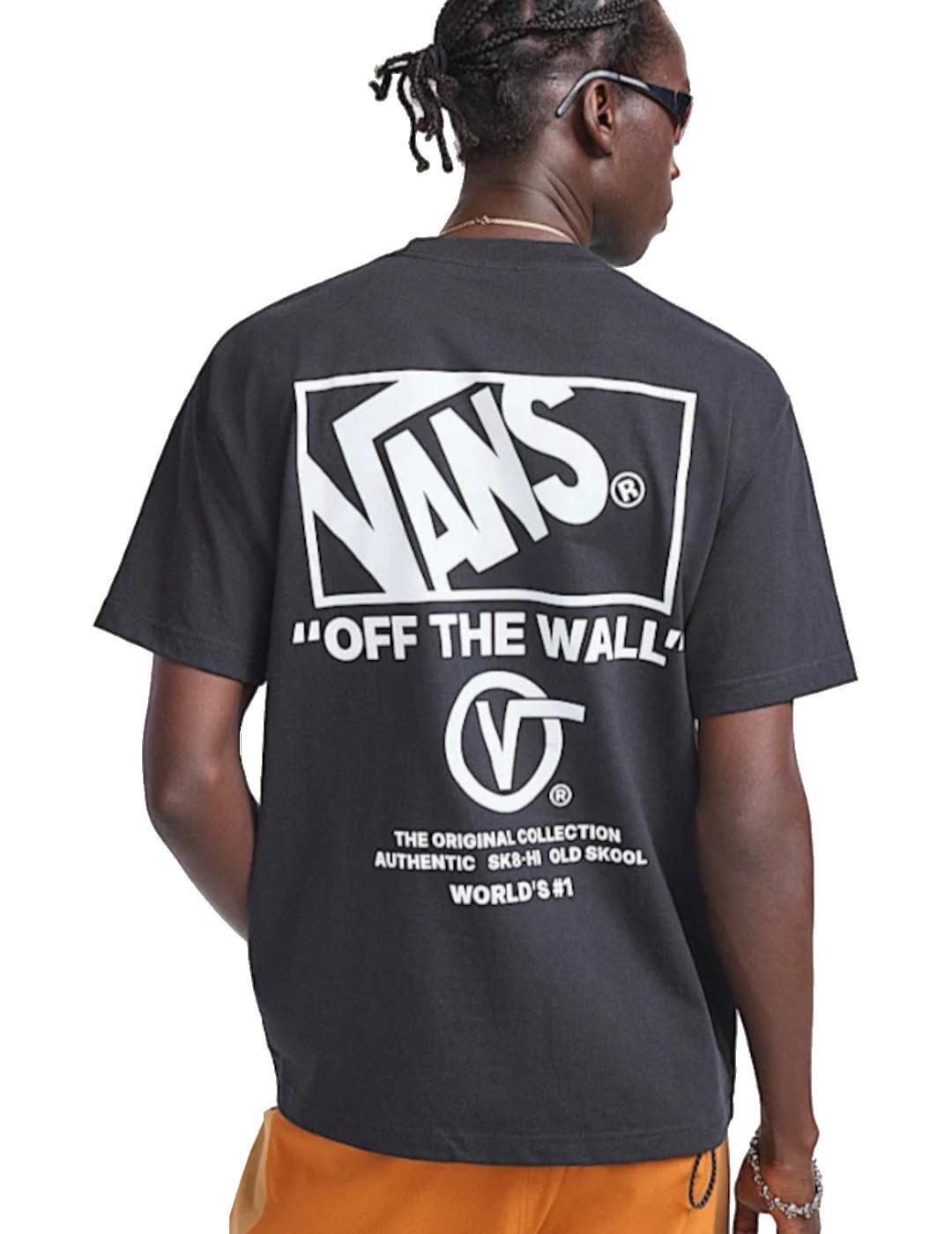Maglietta uomo Vans nera. 4/4