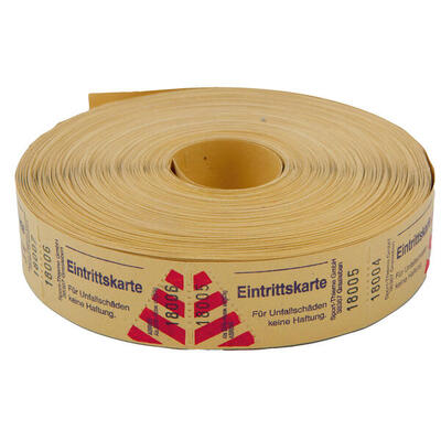 Eintrittskarten Rolle Gelb Fußball Unisex Gelb