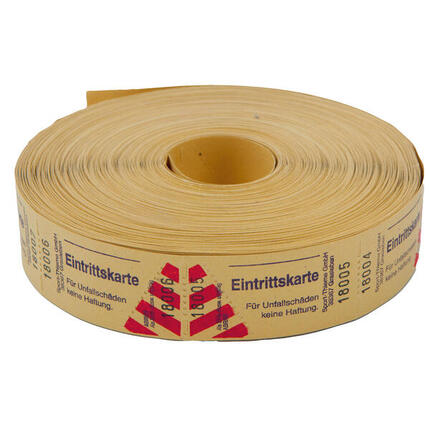 Eintrittskarten Rolle Gelb Fußball Unisex Gelb