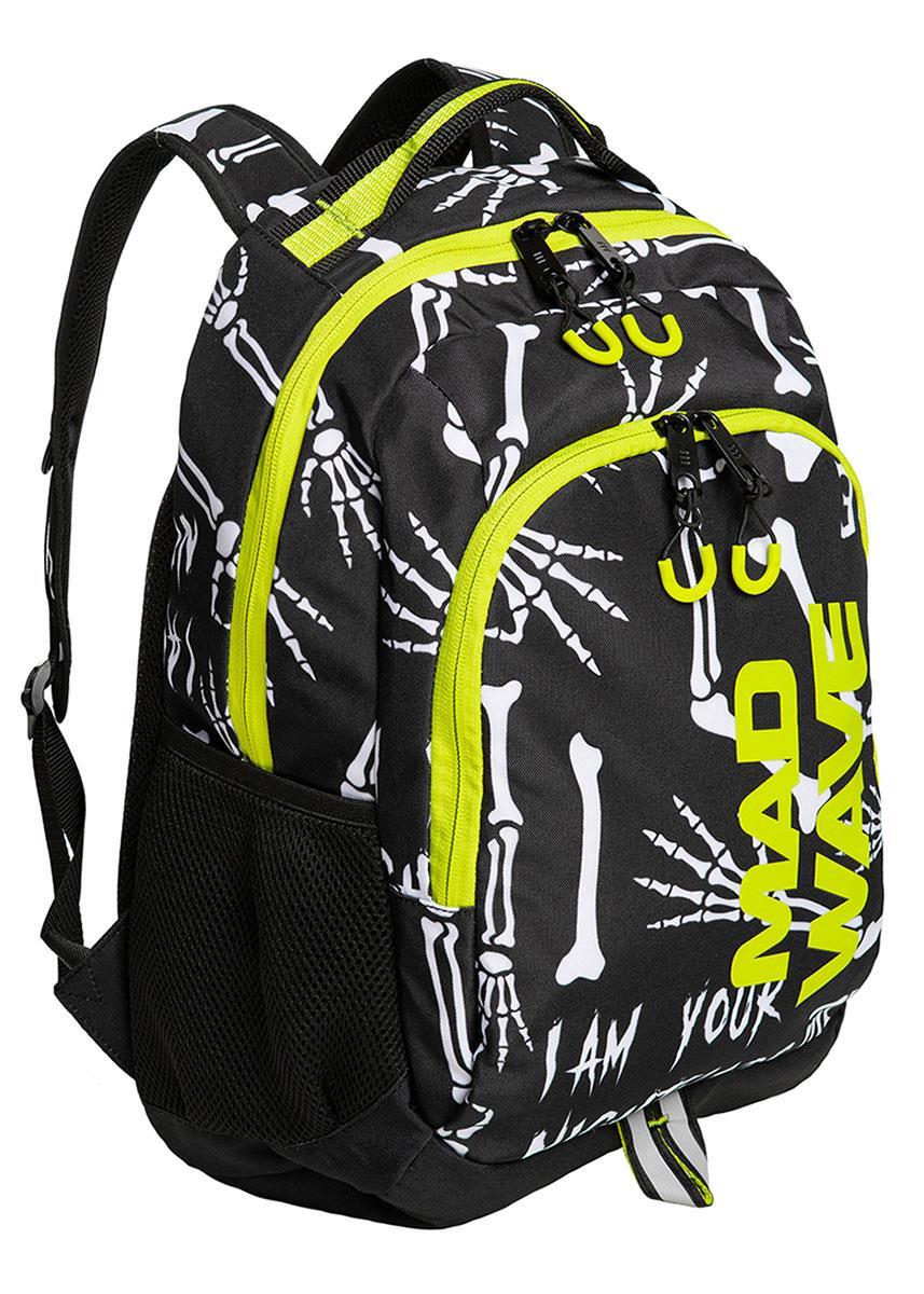 Mochila para piscina y natación CITY ESTAMPADA Huesos 1/4