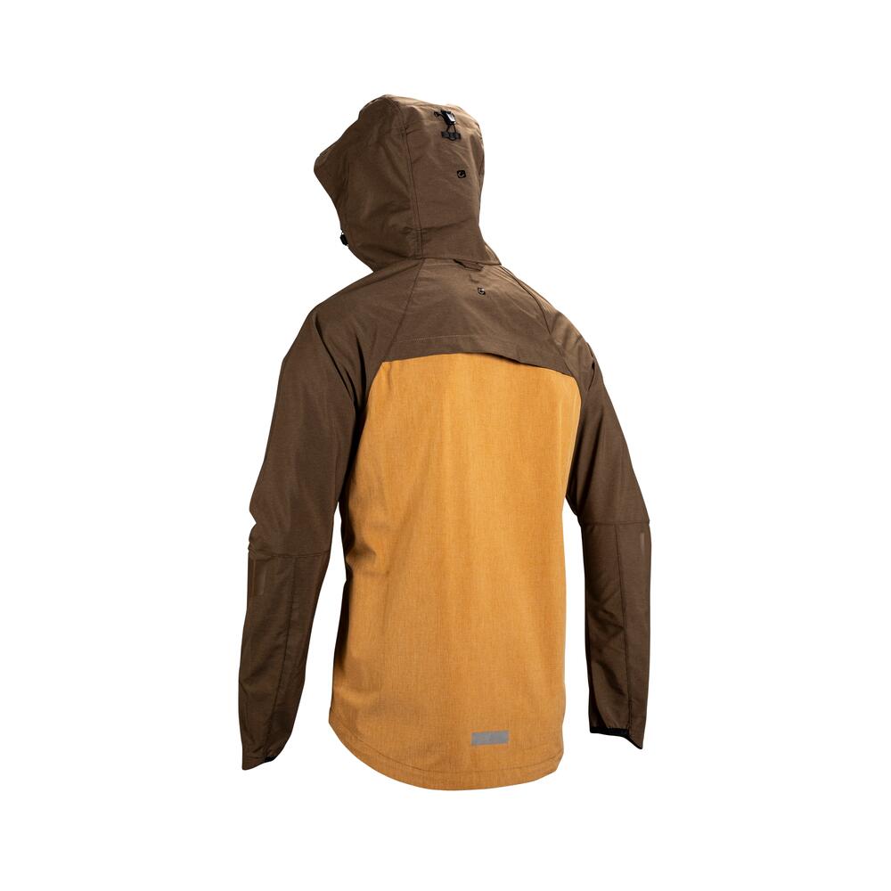 Chaqueta MTB Hydradri 4.0 con tejido impermeable y transpirable Marrón Hombre 2/7