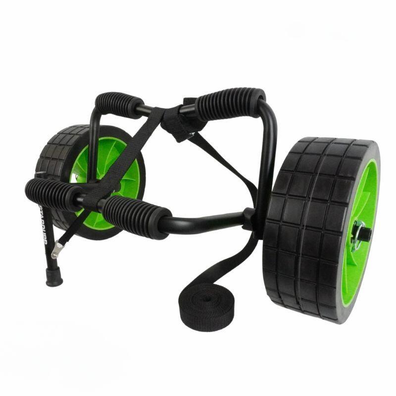 STARDUPP Carrello SUP pieghevole Stardupp 60 cm nero, 2 ruote fuoristrada