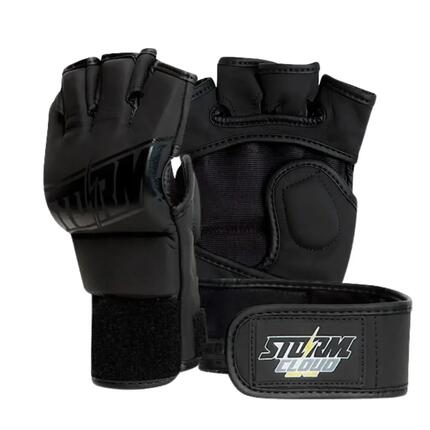 Rękawice MMA StormCloud Tempest Czarne/Czarne 4oz XXL