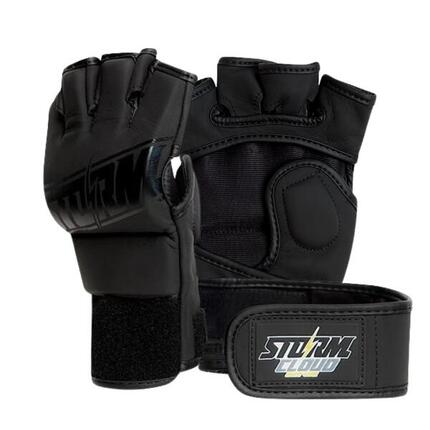 Rękawice MMA StormCloud Tempest Czarne/Czarne 4oz XXL