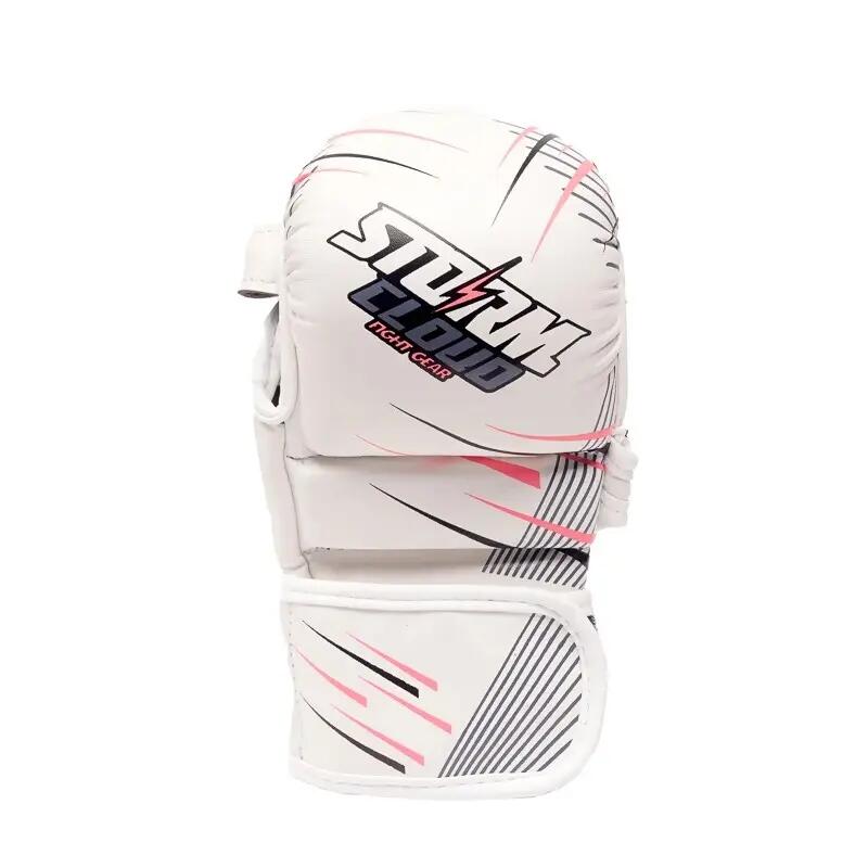 Rękawice do MMA dla Dzieci StormCloud StarFall Biało-Różowe Junior L 3/7