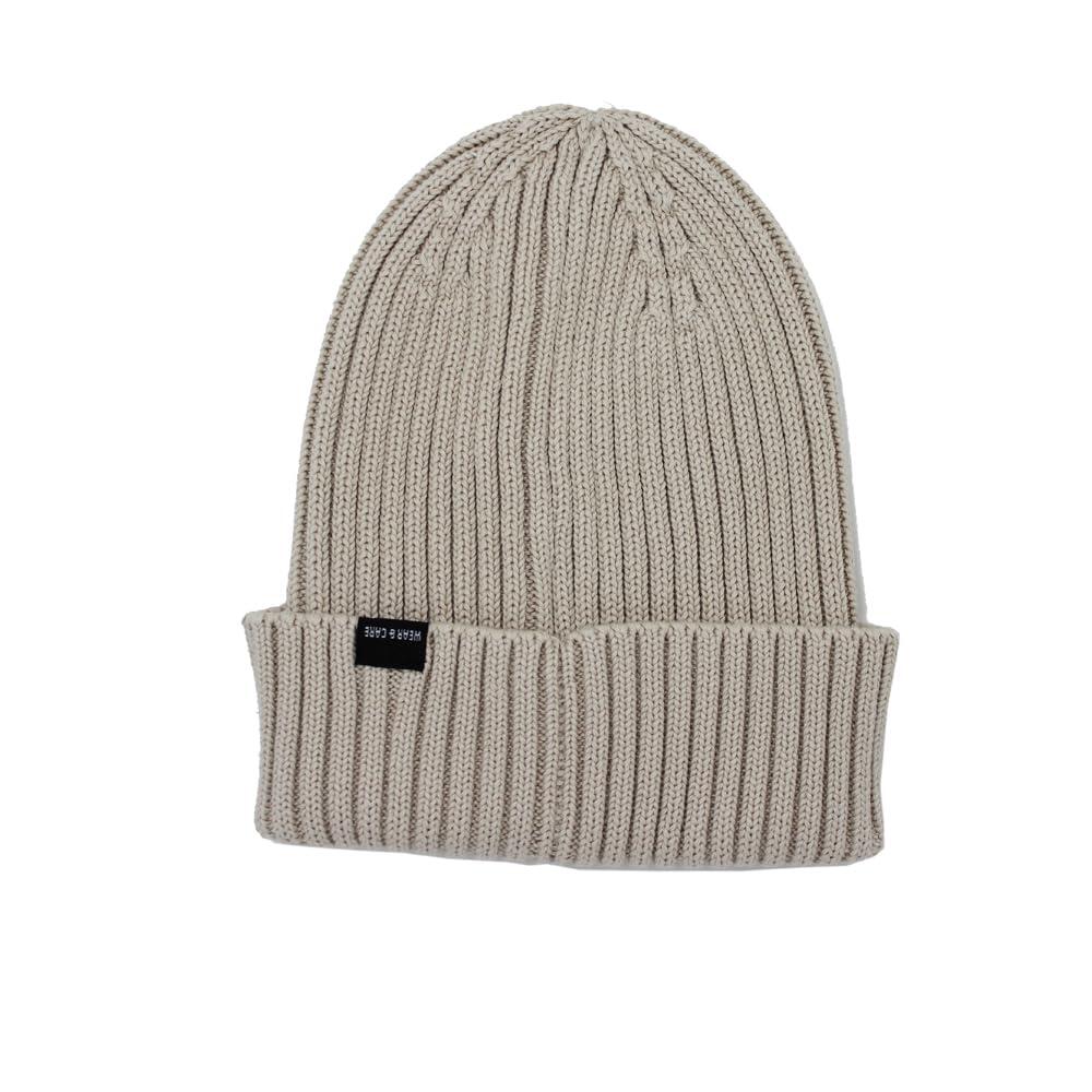 Beanie invierno niño/niña - 4/10 años - Algodón orgánico (Crema) 2/3