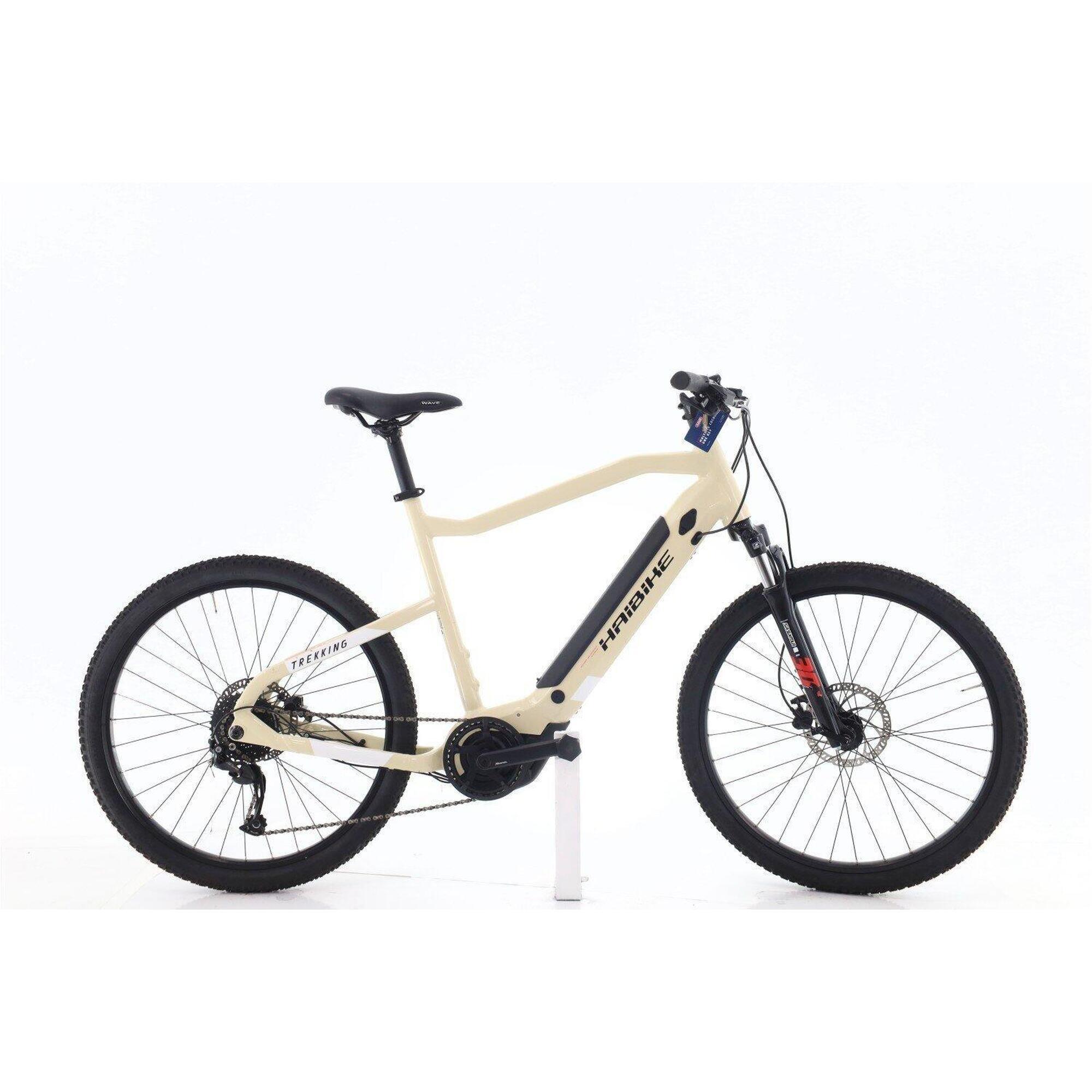 Haibike - Ebike Reconditionné ·  King 4 · Bon État - Vélo Tout Terrain - Beige|noir - L - 175-184cm - Decathlon
