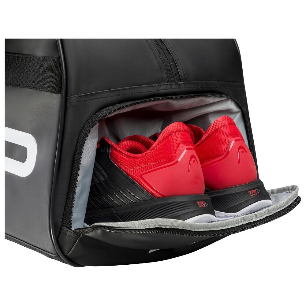 Bolsa Head Tour Court 40L Negro Blanco 2/5