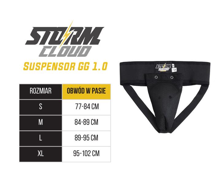 Suspensor StormCloud GG 1 Czarny XL 3/3