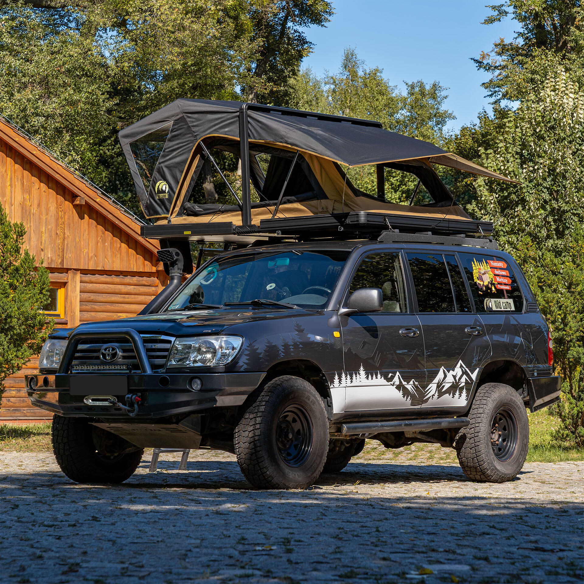 Namiot Dachowy Wild Camp Nevada 180 Military Day&Night 6/7