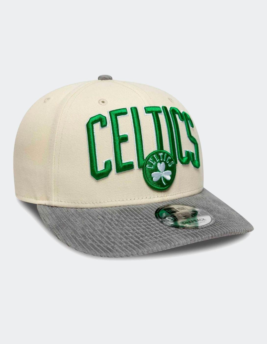 Prendas de cabeza New era Cord visor pc boscel Beige 3/5