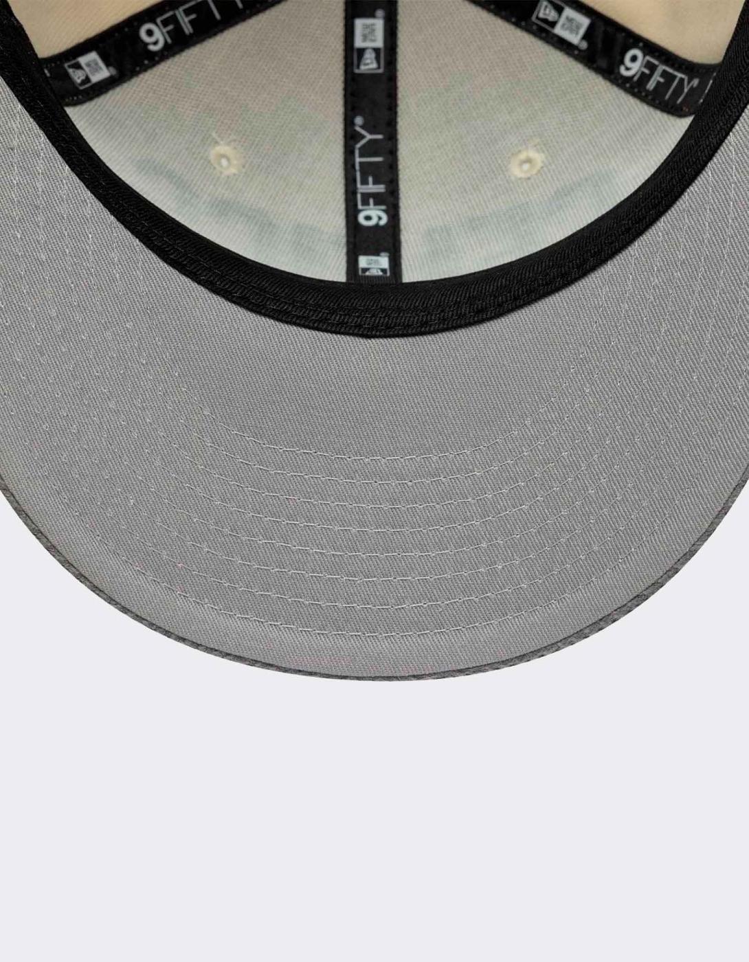 Prendas de cabeza New era Cord visor pc boscel Beige 5/5