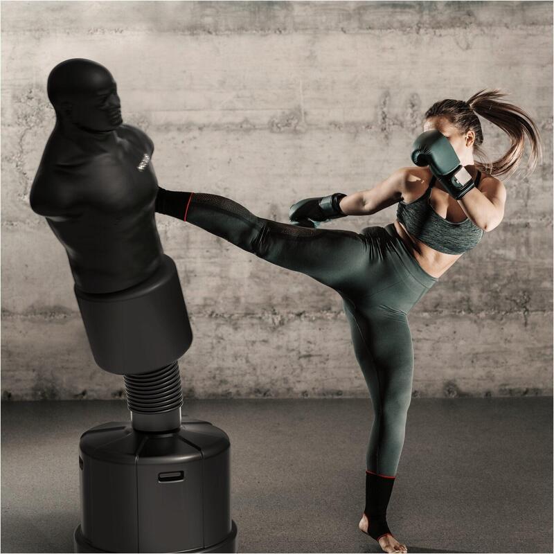 Sac de box, manechin de box PRO FIGHTER, negru, Maxxus