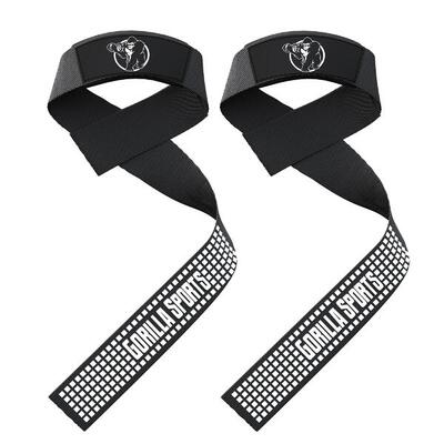 Lifting straps – set van 2 – antislip siliconen grip – zacht gevoerd – voor