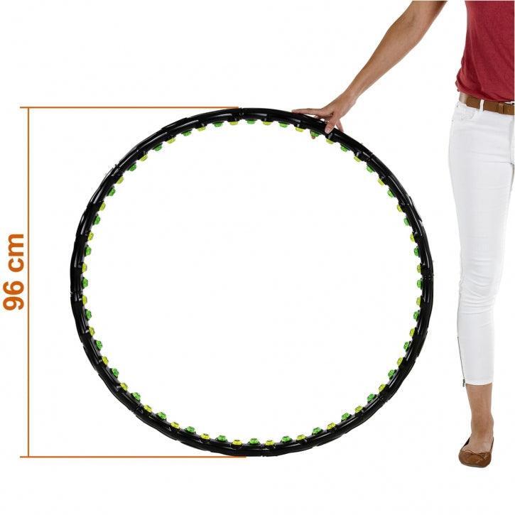MOVIT Hula Hoop Reifen mit Massagenoppen und Magneten 7/7
