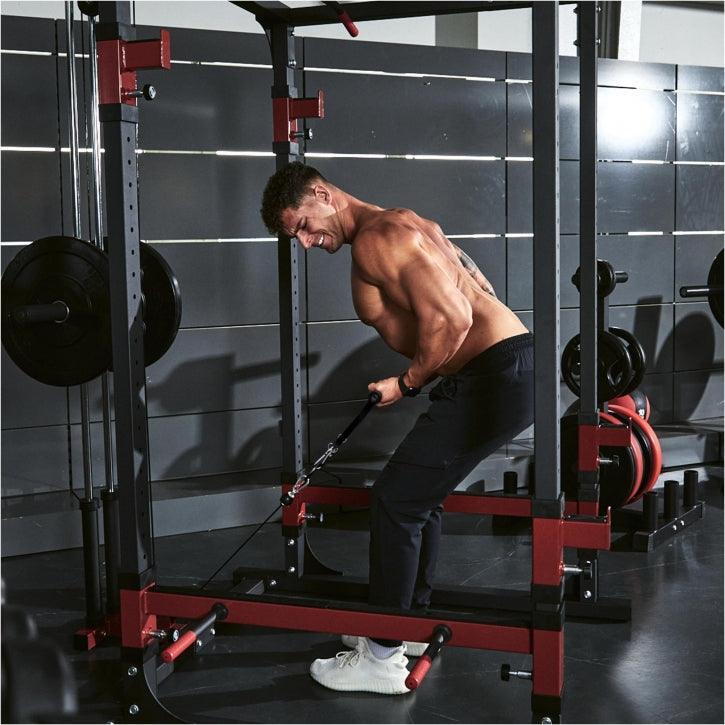 Barre de tirage lat 60cm avec 2 poignées 6/7