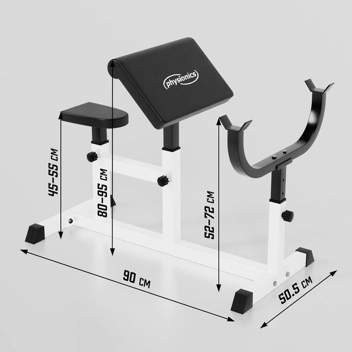 Banc de Musculation Multifonction - Kit d'Haltères 100kg 6/7