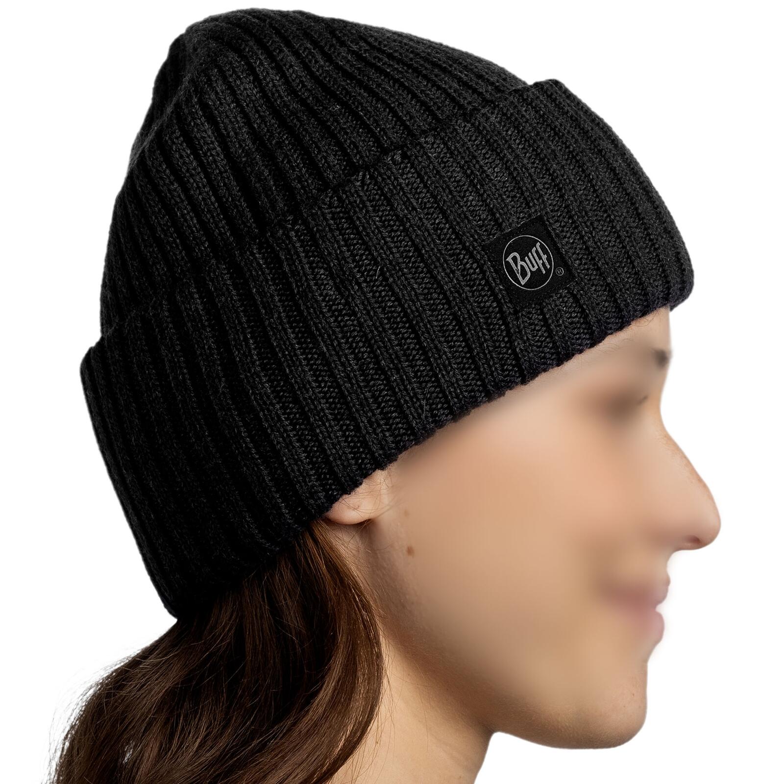 Gorro Knitted Unisex Buff Gris oscuro 3/7