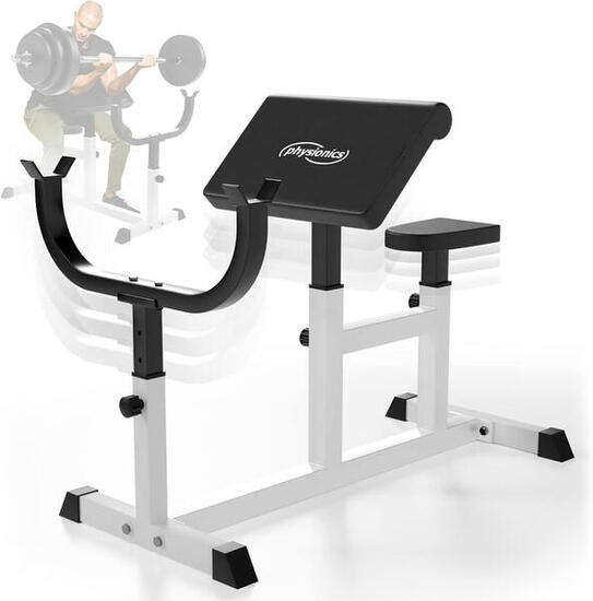 Banc de Musculation Multifonction - Kit d'Haltères 100kg