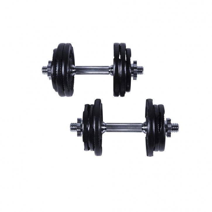 Set d'haltères courts grip 27,5 kg 3/6