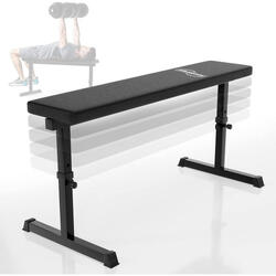 Banc de Musculation Plat - Réglable en Hauteur