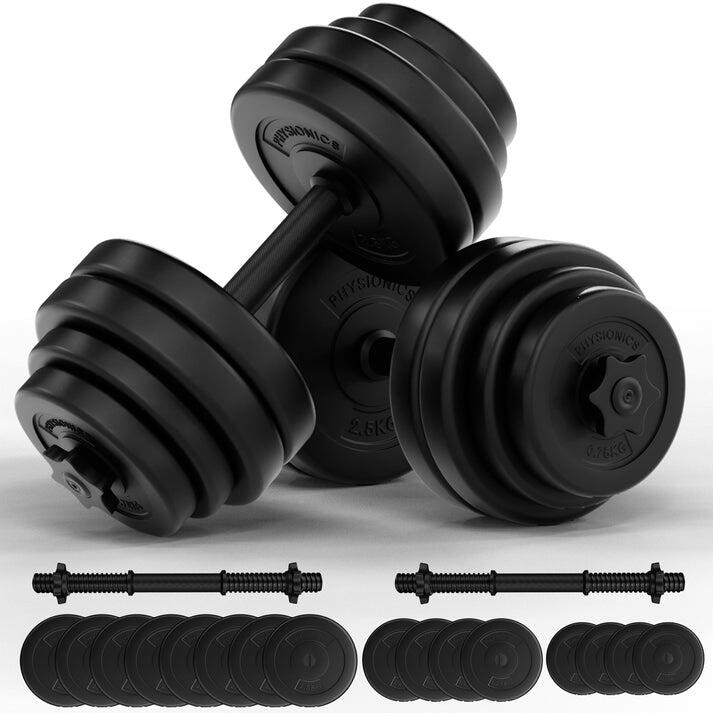 Lot de 2 haltères courts - 30kg 2/7