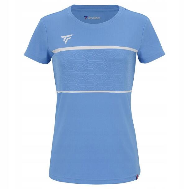 Tecnifibre - T-shirt Fille Tecnifibre Team Tech - Maillot Manches Courtes - Bleu - 12/14 Ans - Decathlon