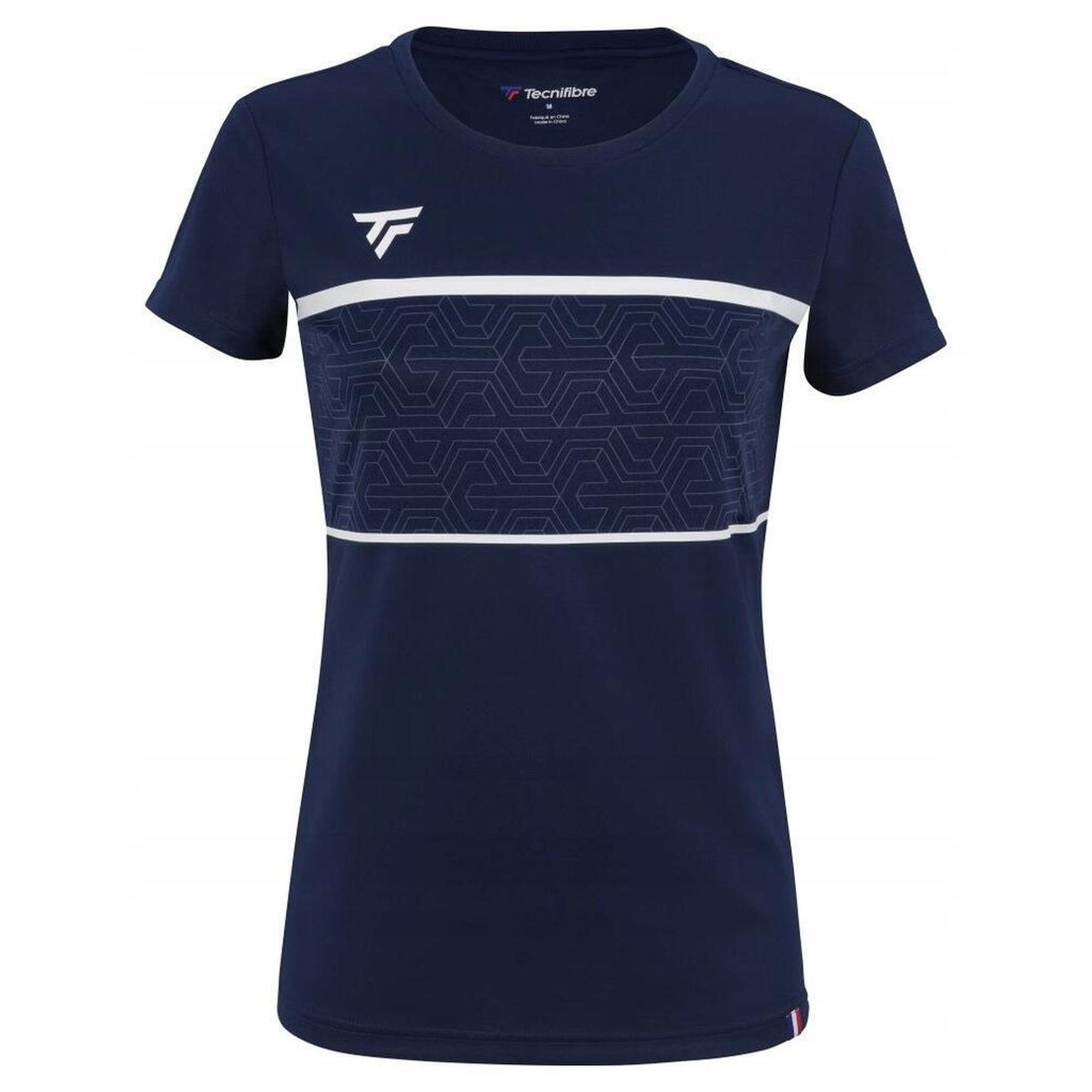 Tecnifibre - T-shirt Fille Tecnifibre Team Tech - Maillot Manches Courtes - Bleu -  5 À 6 Ans  - Decathlon