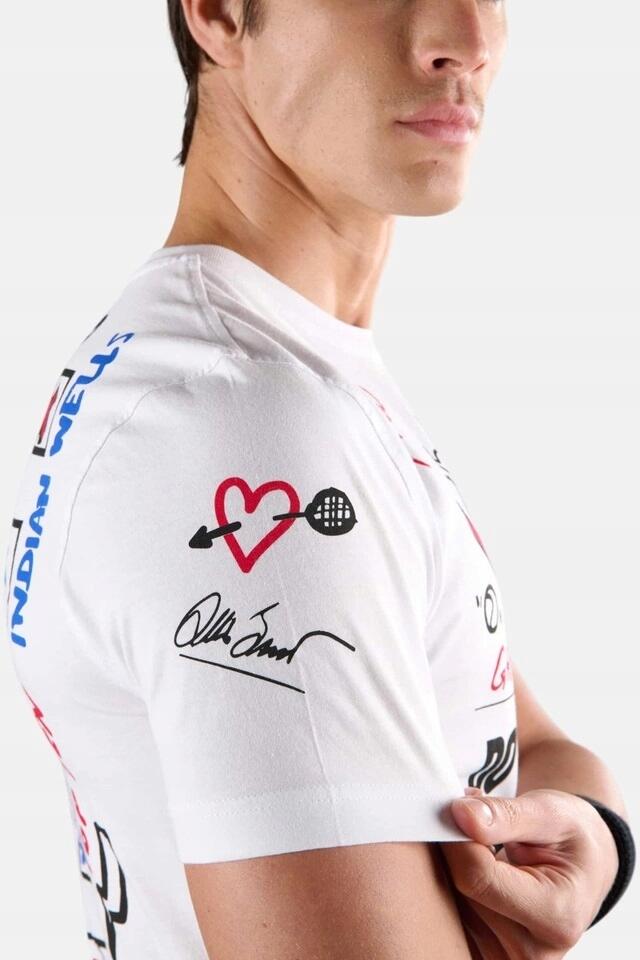 Koszulka tenisowa męska Hydrogen Graffiti Tee 4/5