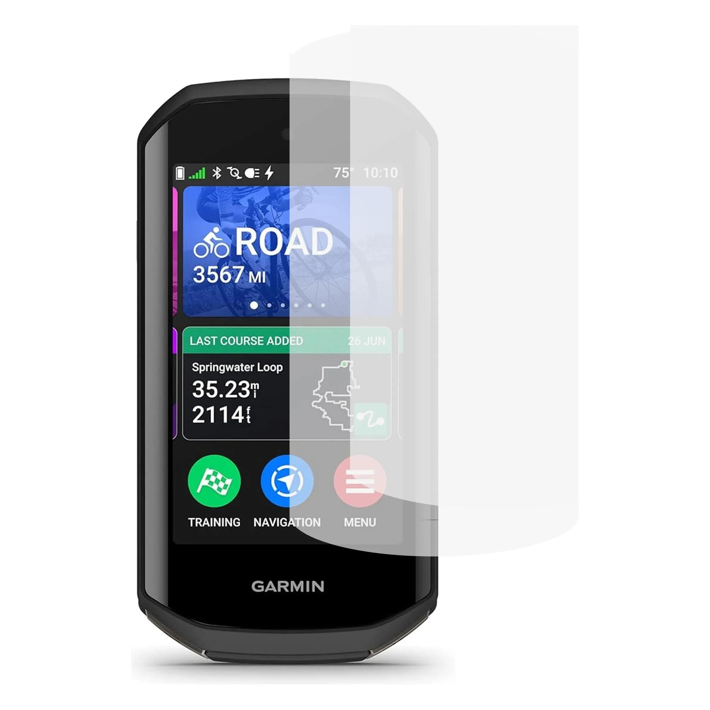 BIKEFLOW Sada 2 hydrogelových ochranných fólií pro Garmin Edge 1050