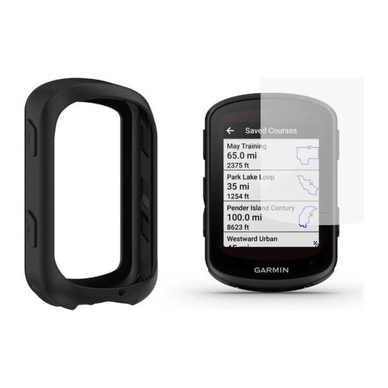 Cover silicone + vetro temperato per Garmin Edge 840