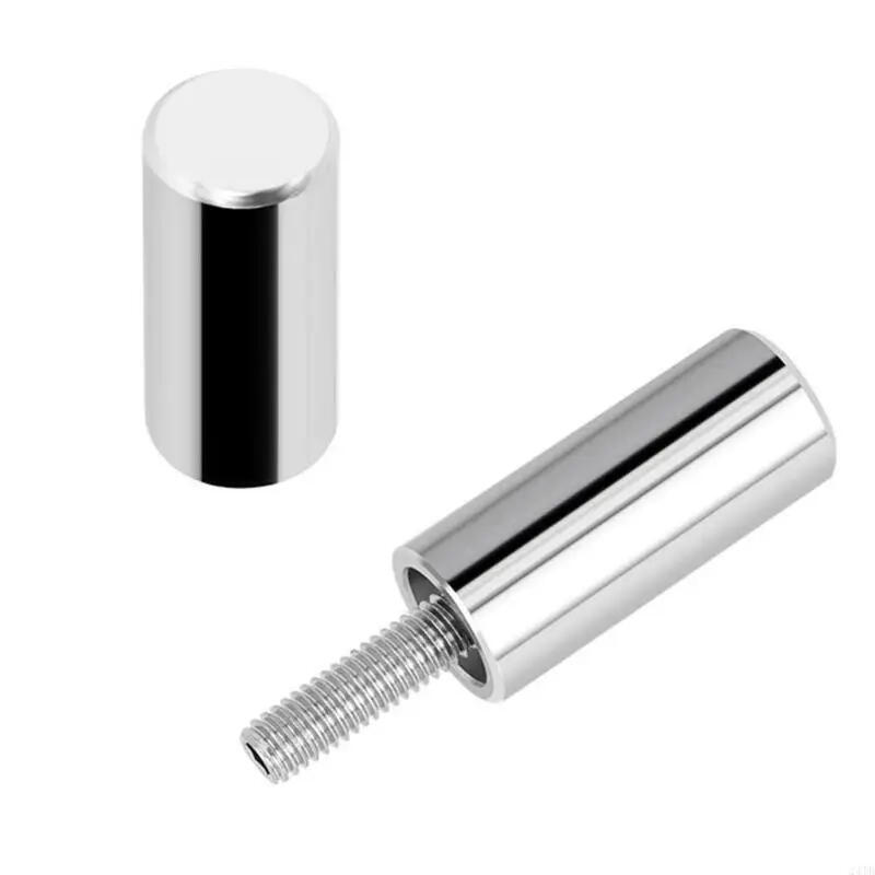Écrous En Étoile Pour Fourche BMX - Lot De 2 - Compatibles Tubes De 28.6mm - Métal Noir Pour Fixation De Casque