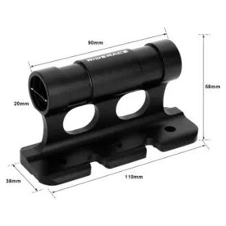 ONEVER Bike Fork Mount, Bike Block Fork Mount Aluminium Quick Release Bicycle Front Fork Fixed Clip Bagagerek Racefiets