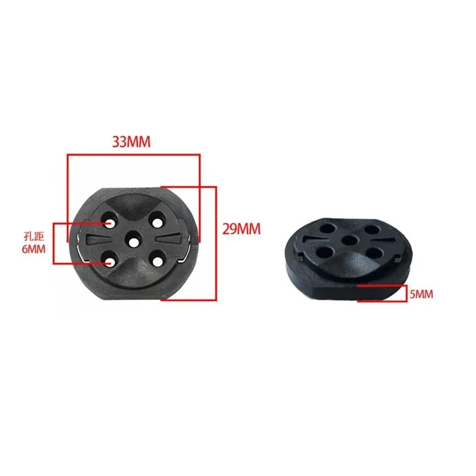Część zamienna uchwyt licznika rower Garmin Bryton nylon 29×33 mm 12 g 3/5