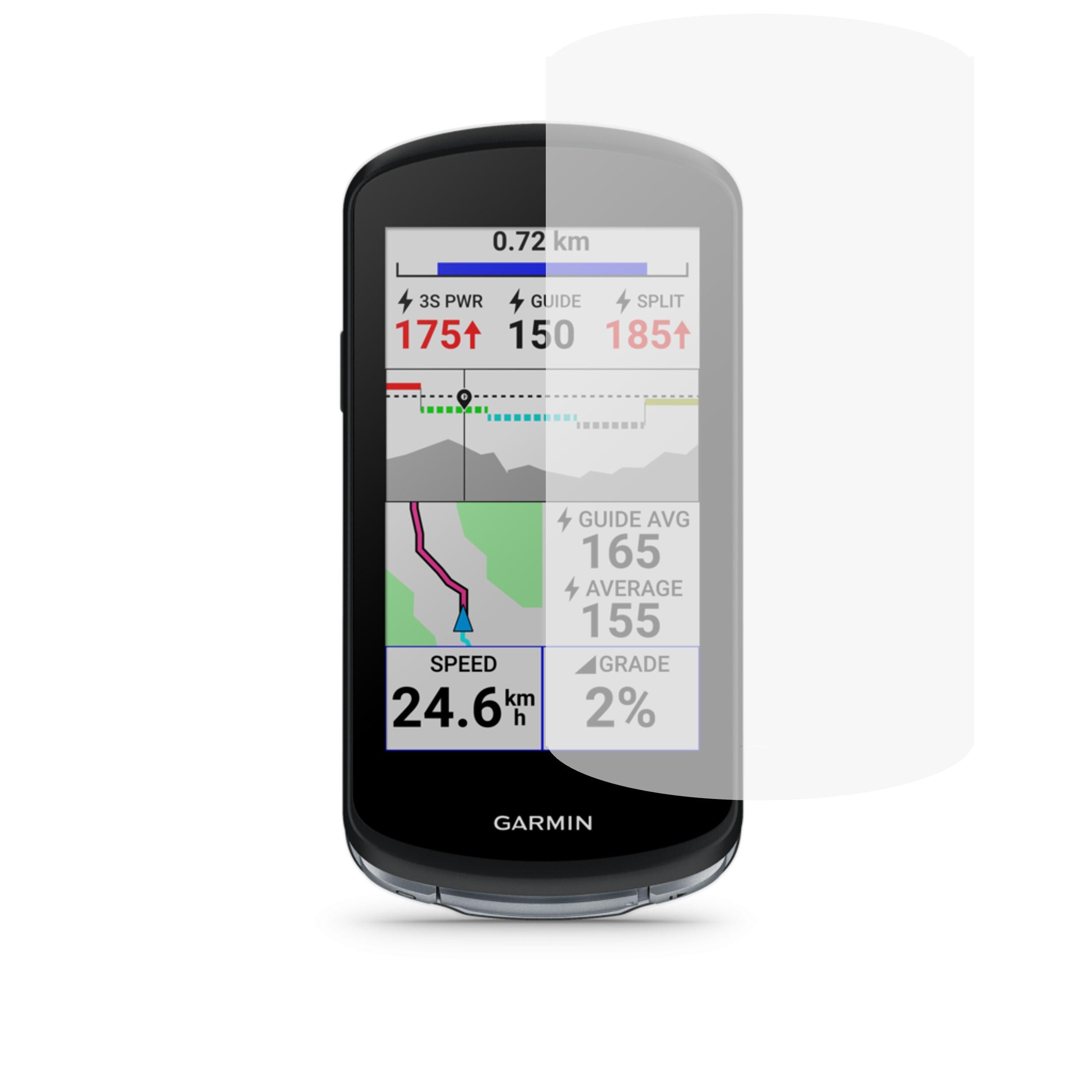 Écran de protection en verre trempé pour Garmin Edge 1040