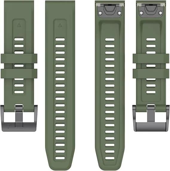 GANYUU 20 mm officiële gebogen uiteinde siliconen band voor Galaxy Watch 4 Classic 46 42 mm band horloge4 44 40 mm vervangende horlogeband (kleur: 5, maat: klassiek 42 mm