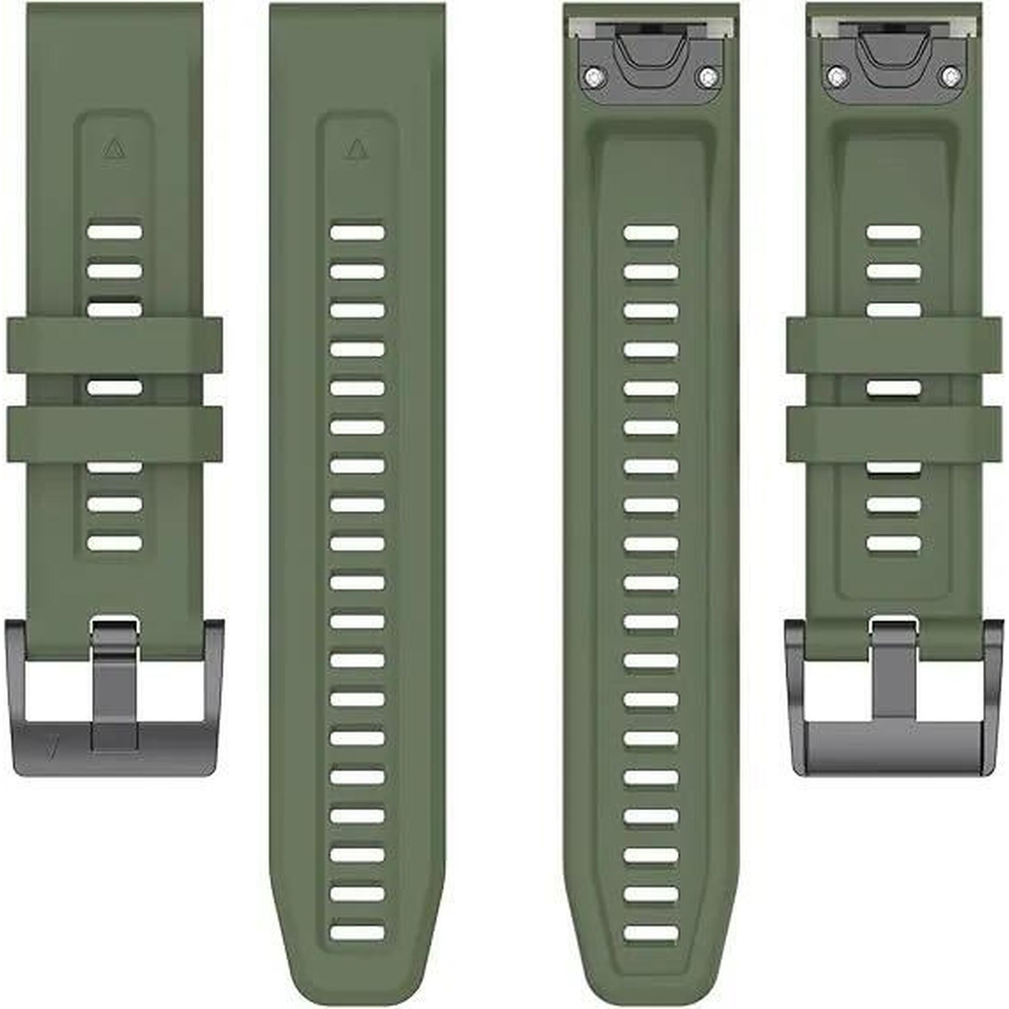 Řemínek hodinky Garmin 20 mm silikon QuickFit sport denní