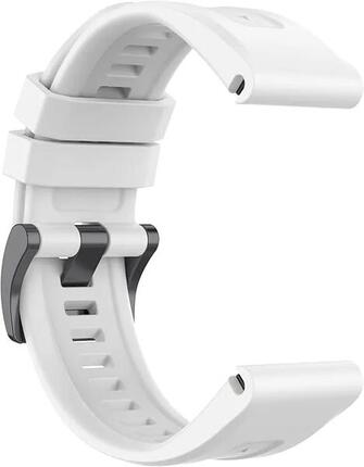 Correa reloj Garmin Coros 20 mm silicona blanca QuickFit