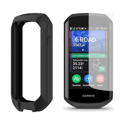 Funda silicona + protector de hidrogel para Garmin Edge 1050