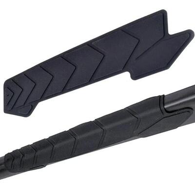 Protezione telaio bici silicone autoadesiva 220×53 mm nera